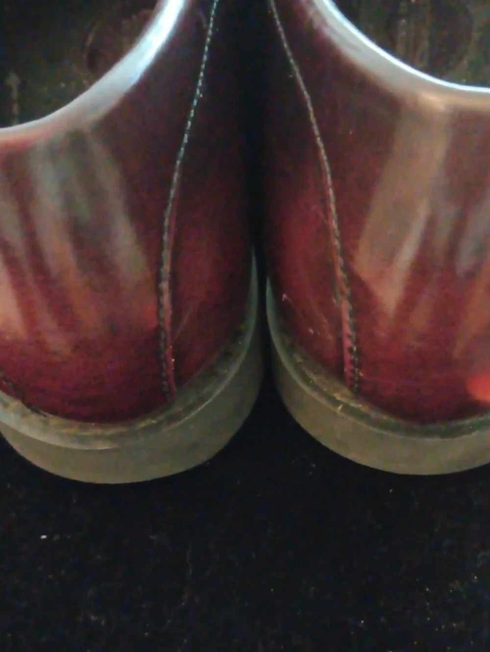 Rockport Men’s Maroon Leather Penny Loafers